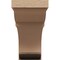 Ekena Millwork 9"W x 27"D x 18"H Classic Bryant Rough Cedar Woodgrain TimberThane Corbel, Primed Tan CORUR09X27X18BRYRCPR - alternate 4
